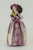 Royal Doulton Early Figurine ' June ' Style One. HN1691. Designed L. Harradine. Issued 1935-1949.
