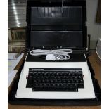 Silver Reed Electronic Typewriter with Case. As New Condition.