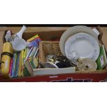 Mixed Lot Of Collectables, Comprising A Modern Fountain And Ballpoint Pen, Odd Pottery Bits,