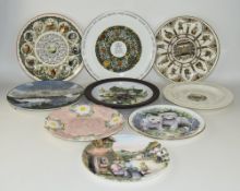 11 Cabinet Plates To Include Susan Neale 29928 The Lacemaker,