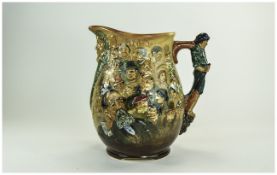 Royal Doulton Impressive Dickens Dream Jug / Pitcher with Little Jo Handle and Depicting a