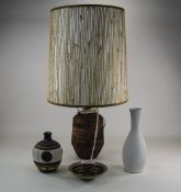 Amberside Studio Pottery Table Lamp,