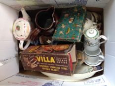 Box Of Miscellaneous Pottery,