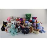 Collection Of TY Babies To Include Erin, Issy, Poopsie, Haunt, Luke, Mellow, Clubby II, TY 2K Etc.