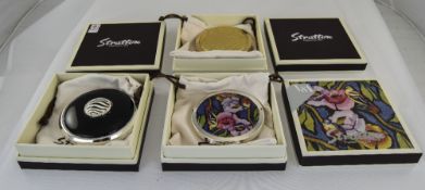 Stratton Good Quality Ladies Compacts ( 3 ) In Total.