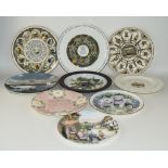 11 Cabinet Plates To Include Susan Neale 29928 The Lacemaker,