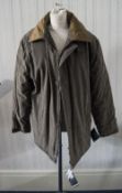 AC Italian Designer Mans Suede and Leather Jacket as new, complete with tags.