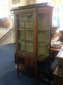 Edwardian Mahogany Display Unit