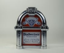 Budweiser Original Chrome Beer Pump Top / Hood. 8 Inches High.