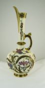 Royal Worcester Persian Style Tall and Impressive Vase / Jug with Reticulated Handle and Neck and