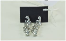 Aquamarine Drop Earrings,