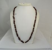 A Jasper and Cultured Pearl Necklace, 33 Inches Long, In Feng Shui,