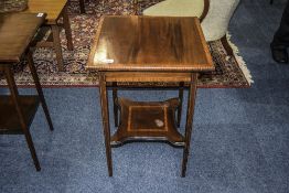 Edwardian Mahogany Occasional Table,