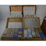 5 Boxes Of Slides, Over 800 In Total To Include Topographical, Local Fylde Interest, Floral Etc.