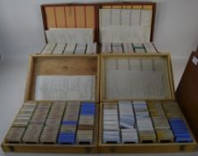 5 Boxes Of Slides, Over 800 In Total To Include Topographical, Local Fylde Interest, Floral Etc.