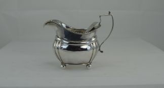 Edwardian Nice Quality Shaped Silver Cre
