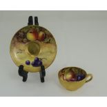 Royal Worcester Fine Hand Painted Miniat