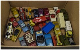 Collection Of Diecast Models, Played Condition To Include Matchbox, Corgi,