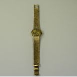 Tissot - Mechanical Wind 9ct Gold Ladies