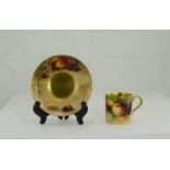 Royal Worcester Fine Hand Painted Miniat