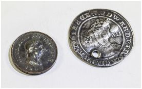 Edward VI 1547-53 Silver Shilling + A 18