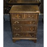 Early 20thC Chest Of Drawers, 2 Short Ov