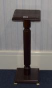 Modern Mahogany Effect Jardiniere Stand