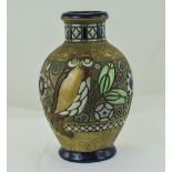 Amphora - Enamelled Early 20th Century Vase. c.