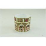 Royal Crown Derby Old Imari Patterned Cup. Pattern Num 1128. Date 1998. 3 Inches High.