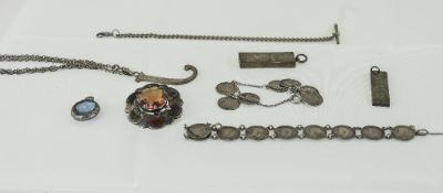 A Small Collection of Silver Jewellery. All Fully Hallmarked.