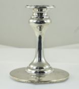 George V Silver Candlestick, Raised on a Circular Base. Hallmarked Birmingham 1925. Total Weight 15.