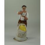 Royal Doulton Figure ' Farmer ' HN3195. Designer A. Hughes. Issued 1988-1991. Height 9 Inches.