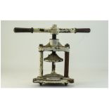 Early 20thC Dental Shell Crown Press used for making temporary crowns, Approx Height 14 Inches,