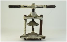 Early 20thC Dental Shell Crown Press used for making temporary crowns, Approx Height 14 Inches,