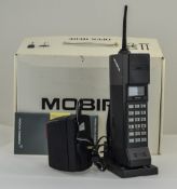 Mobira Cityman 1320 Mobile Phone c1987 Looks To Be Unused In Box With All Accessories And Papers