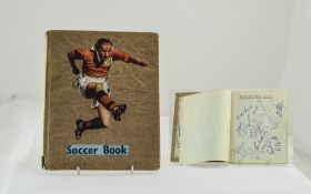 1953 Football Interest Notebook Containing Hundreds Of Signatures From The Football League Teams To
