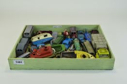 Collection Of 21 Dinky Diecast Models To Include Refuse Wagon, Buses, Sports Cars 23J, 23I, 23H,