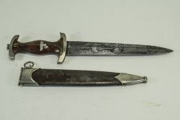 World War Two German SA Service Dagger And Scabbard,