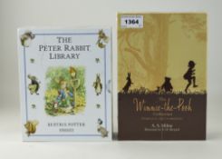 The Winnie The Pooh Collection 2 Book Set Sealed Together With The Peter Rabbit Library Book Set