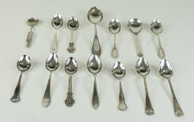 A Vintage Collection of Swedish Silver S
