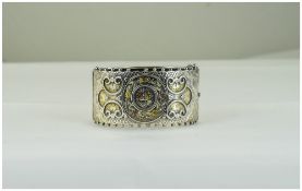 Victorian - Nice Quality Silver Hinged B