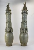 Pair Of Chinese Song Dynasty Funerary Ur