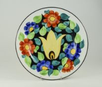 Grays Pottery Hand Painted Stylised Flor