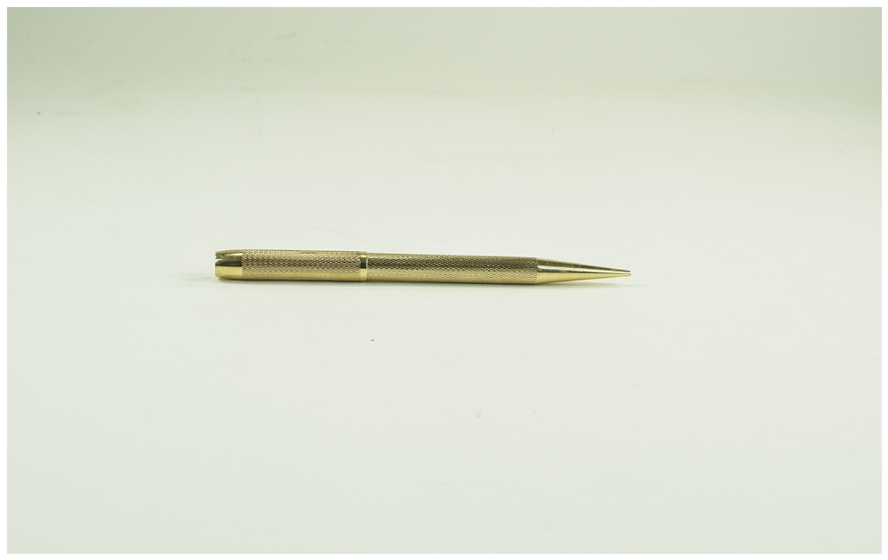 Yard-o-Led Vintage 9ct Gold Cased Propelling Pencil. c.1960's. Hallmark London 1964.