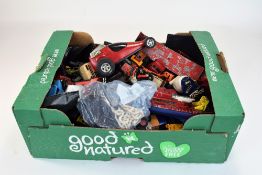 Box Of Diecast Models, All Played Condition To Include Majorette, Corgi,