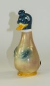 Goebel Vintage Novelty Duck Figure, Height 7.5", Excellent Condition.