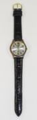 A Gents Ravel 1960's / 1970's Quartz Wristwatch with Brand New Quality Leather Strap and New