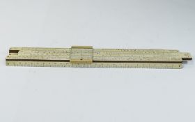 A Vintage Slide Rule From The 1960's, 12.