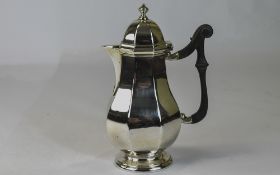 Edwardian Silver Water Jug By G&S Ltd.