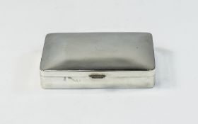 A Silver Lidded And Hinged Pill Box, Marked Sterling 925, 56.1g, 2.